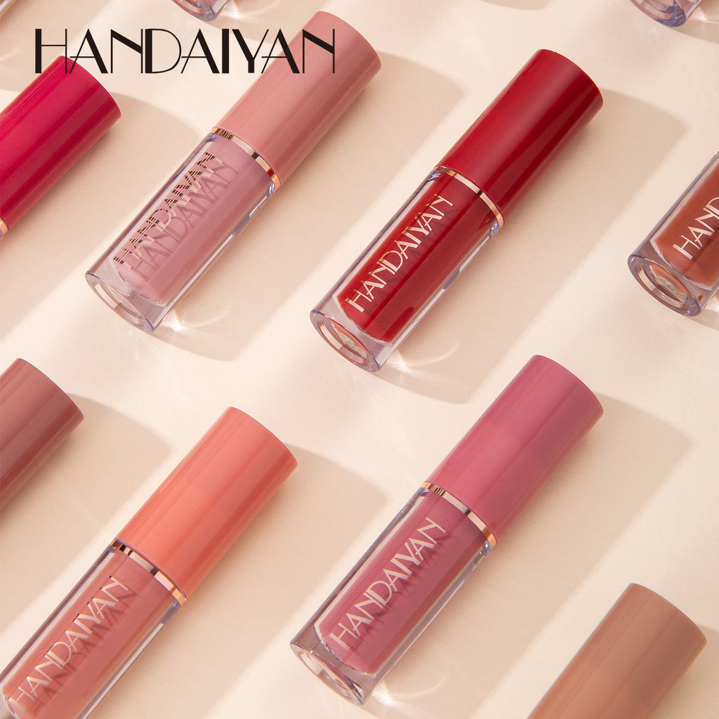 Conjunto de 12 barras de labios HANDAIYAN