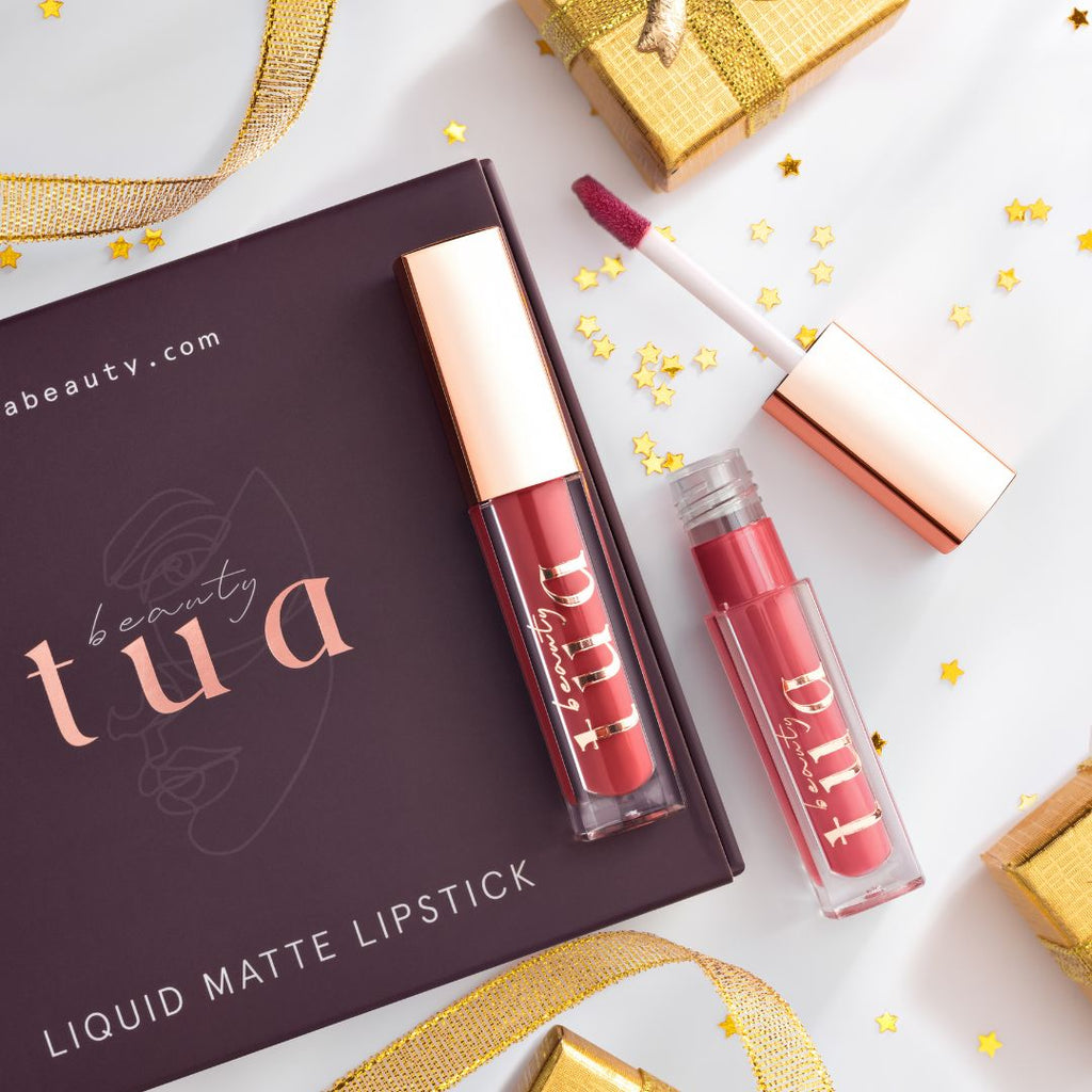 4 barras de labios líquidas mate resistentes a la transferencia