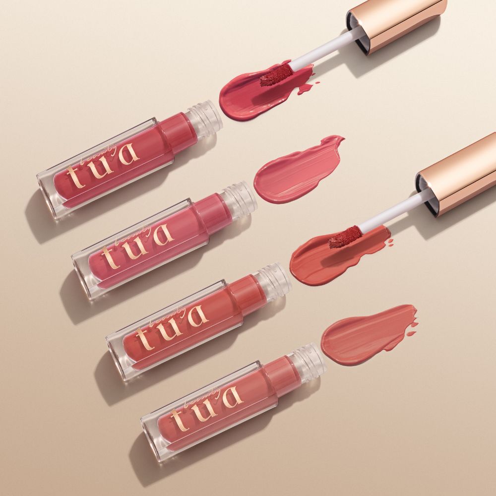 4 barras de labios líquidas mate resistentes a la transferencia