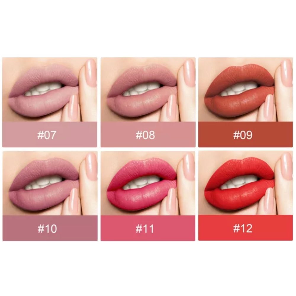 #123 Set de 6 barras de labios Super Colour