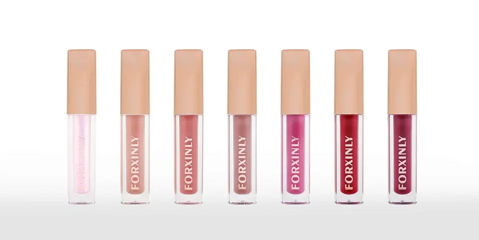 #356 set de 7 barras de labios resistentes a la transferencia 12 horas